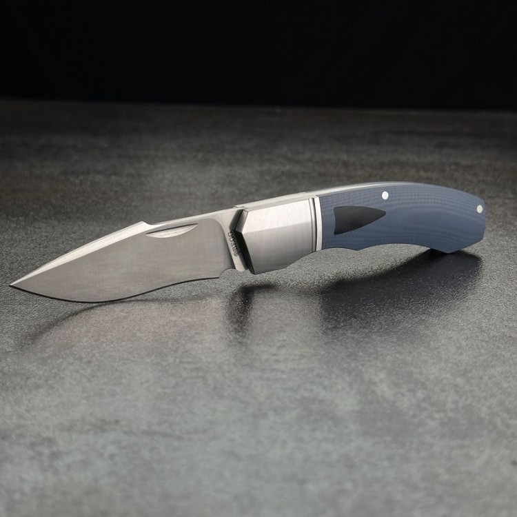 Складной нож Begg Recurve Slip Joint Blue G10 