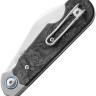 Cuchillo Cuchillo plegable MKM Jaques Ti CF Dark Matter Black