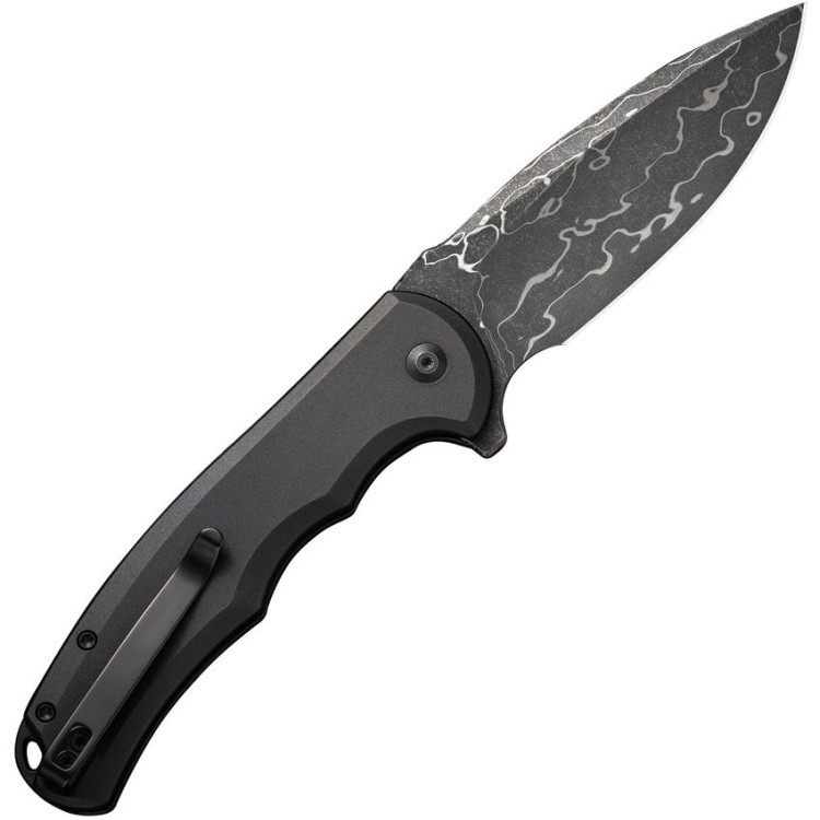 Taschenmesser CIVIVI Mini Praxis Button Lock, Damascus