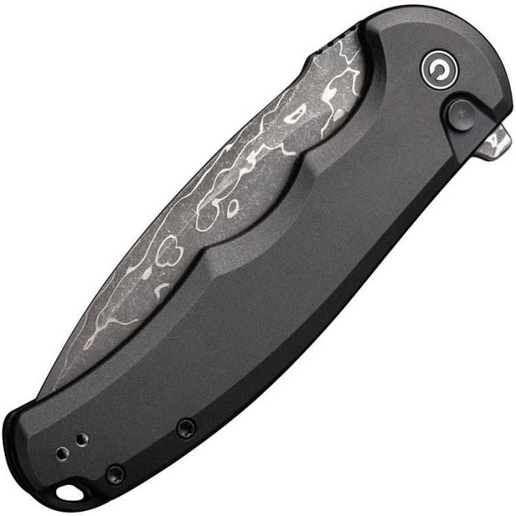Taschenmesser CIVIVI Mini Praxis Button Lock, Damascus