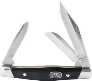 Cuchillo plegable | Navajas Buck Cadet | Black Nickel Silver