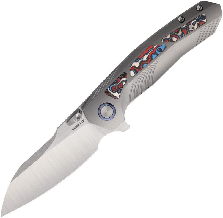 Taschenmesser REMETTE Kestrel | Titanium | M390
