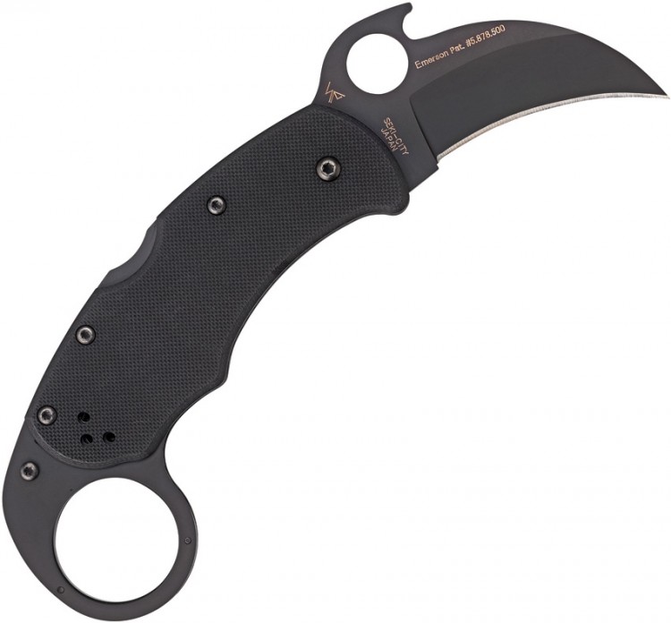 Складной нож Spyderco Karahawk black C170GBBKP