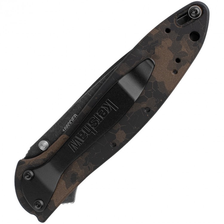 Cuchillo Cuchillo plegable Kershaw Leek Linerlock A/O Dig Brown 1660DEB Cuchillo Cuchillo plegable Kershaw Leek Linerlock A/O Dig Brown 1660DEB