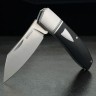 Begg Slip Joint Sheepfoot Black G10 folding knife