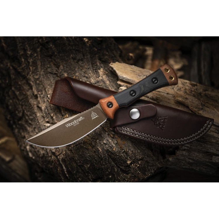 TOPS Woodcraft Fixed Blade TOPS Woodcraft Fixed Blade