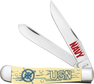 Case Cutlery U.S. Navy Trapper Yellow