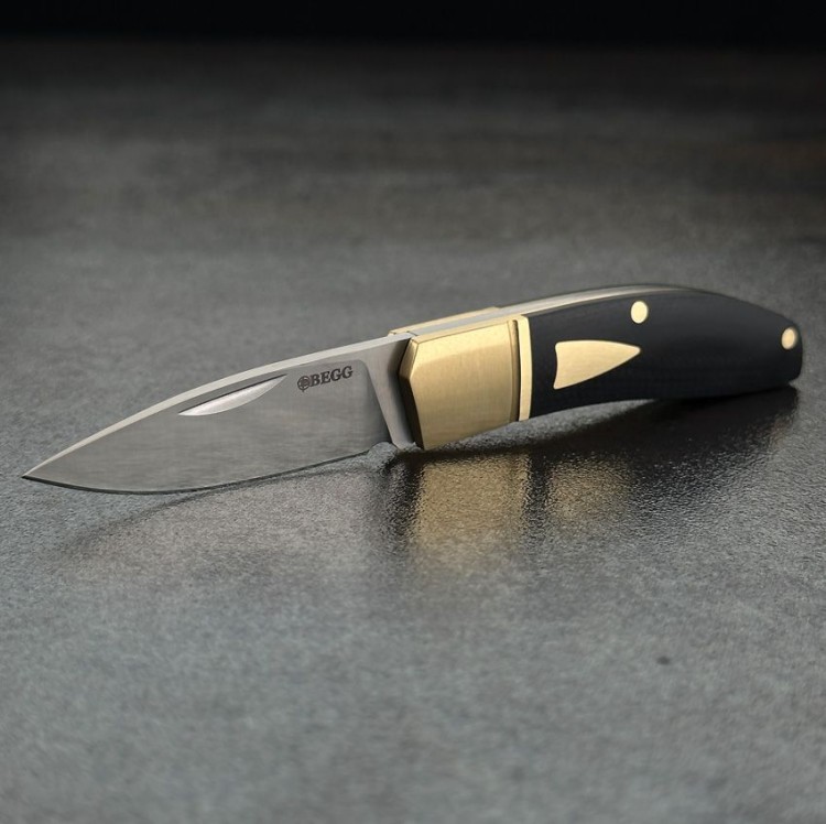 Begg Knives Mini Hunter Slip Joint Black