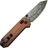 Cuchillo Cuchillo plegable | Navajas CIVIVI Yonder Crossbar Lock | Guinourtia Wood