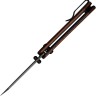 Cuchillo Cuchillo plegable | Navajas CIVIVI Yonder Crossbar Lock | Guinourtia Wood