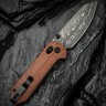 Cuchillo Cuchillo plegable | Navajas CIVIVI Yonder Crossbar Lock | Guinourtia Wood