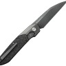 Taschenmesser We Knife | Titanium/Shredded carbon