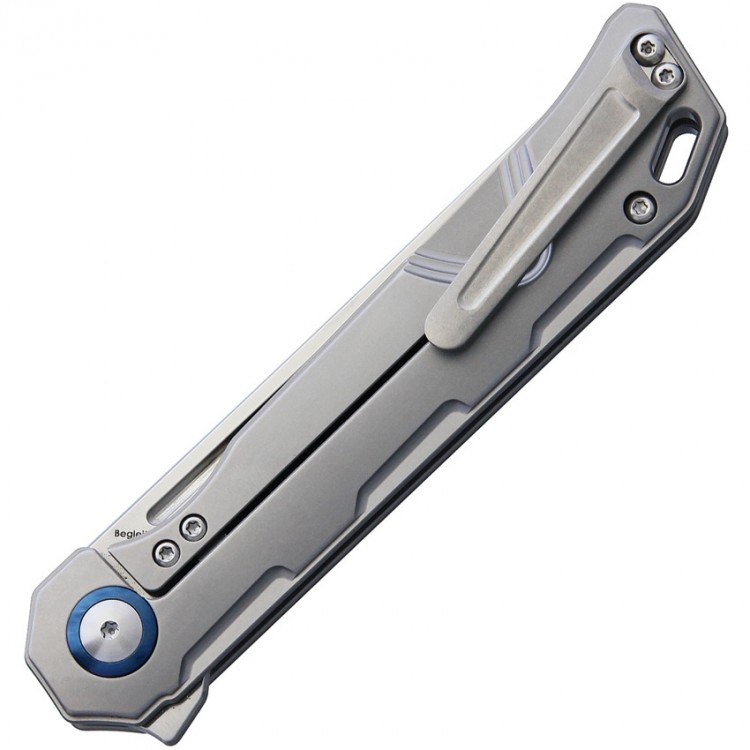 Kizer Cutlery Begleiter Framelock Gray folding knife Kizer Cutlery Begleiter Framelock Gray folding knife