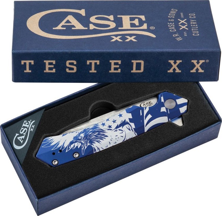 Складной нож Case Cutlery Kinzua Linerlock Blue Eagle