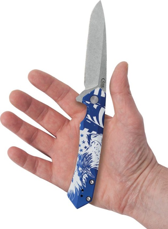 Складной нож Case Cutlery Kinzua Linerlock Blue Eagle
