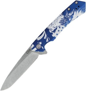 Cuchillo plegable Case Cutlery Kinzua Linerlock Blue Eagle