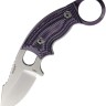 Нож Hogue Ex-F03 | Fixed Blade | Clip Purple