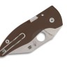 Spyderco MicroJimbo Brown G10 | CPM 15V