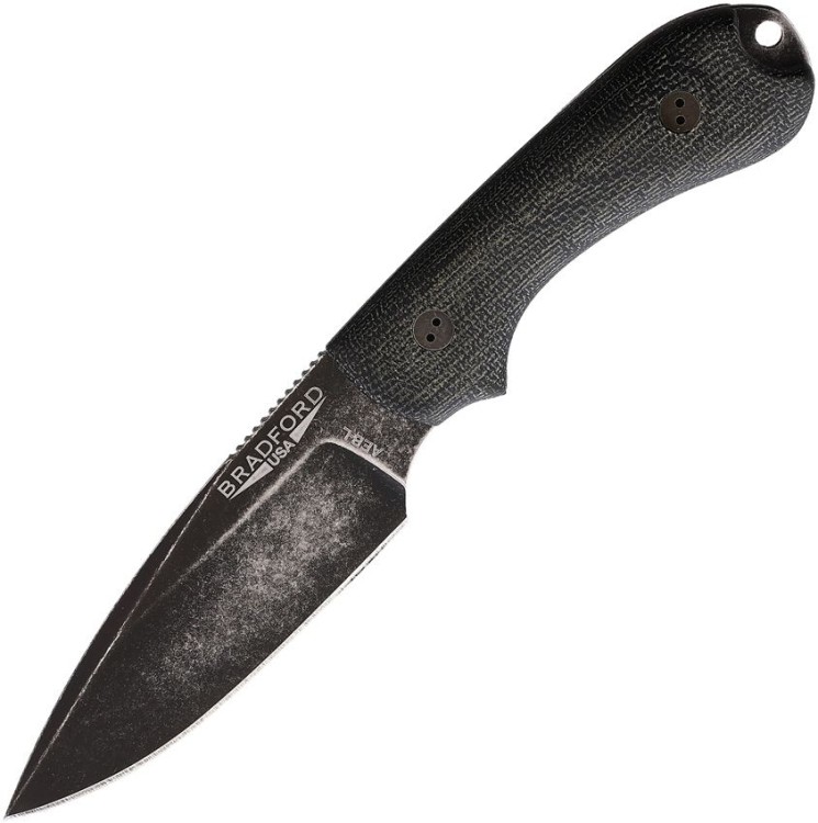 Feststehendes Messer Bradford Knives Guardian 3 | 3D Black Micarta 