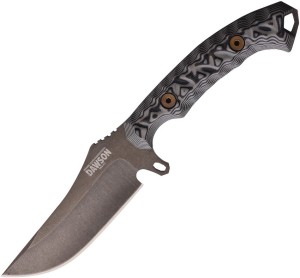 Cuchillo | Navajas Dawson Knives Woodsman Black/Gray | G10 | MagnaCut
