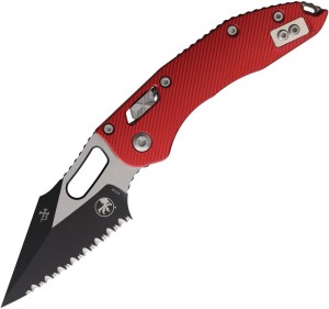 Cuchillo plegable | Navajas Microtech Stitch S/E | FS Red