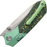 Taschenmesser REMETTE Meteor Button | Titanium | M390
