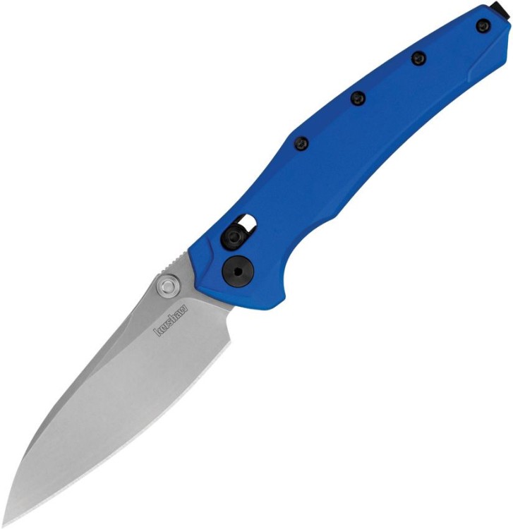 Taschenmesser Kershaw Bareknuckle | Blue aluminum | MagnaCut