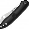 Складной нож Spyderco Roadie чёрный C189PBK