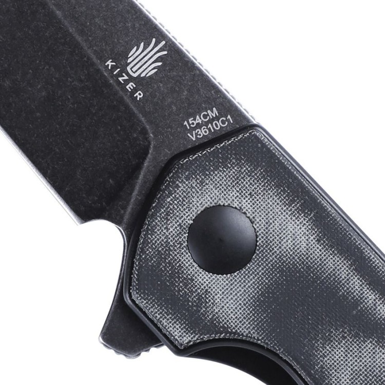 Cuchillo Cuchillo plegable | Navajas Kizer Cutlery LP | Linerlock Black