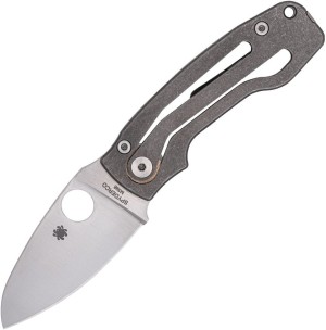Cuchillo plegable | Navajas Spyderco Pits 2 M398 | Slipit Titanium