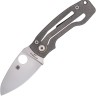 Taschenmesser Spyderco Pits 2 M398 | Slipit Titanium