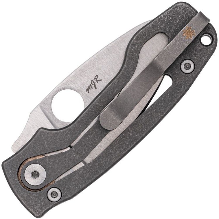 Spyderco Pits 2 M398 | Slipit Titanium