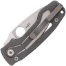 Taschenmesser Spyderco Pits 2 M398 | Slipit Titanium