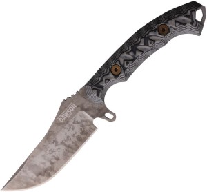 Cuchillo | Navajas Dawson Knives Woodsman | Black/Gray G10 | MagnaCut