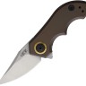 Taschenmesser Zero Tolerance Small Galyean | Bronze Titanium Taschenmesser Zero Tolerance Small Galyean | Bronze Titanium