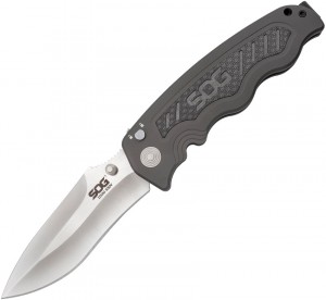 SOG Zoom CPM S30V folding knife carbon fiber ZM1018-BX