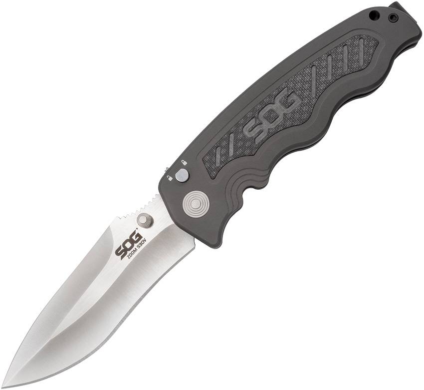 SOG Zoom CPM S30V folding knife carbon fiber ZM1018-BX | Salvos
