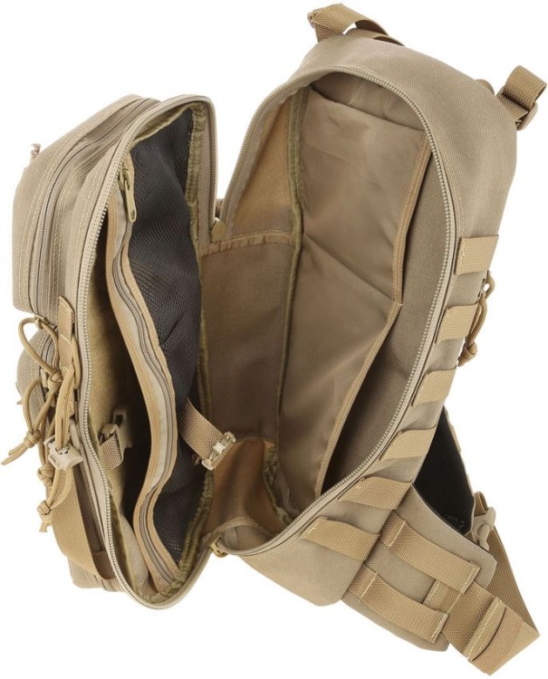 Rucksäcke Maxpedition Sitka Gearslinger | Khaki Rucksäcke Maxpedition Sitka Gearslinger | Khaki