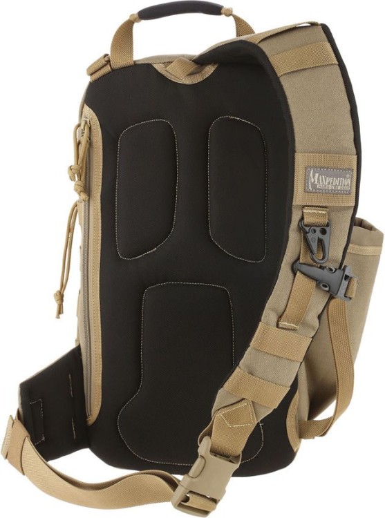 Rucksäcke Maxpedition Sitka Gearslinger | Khaki Rucksäcke Maxpedition Sitka Gearslinger | Khaki