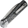 Taschenmesser WE Knife Soothsayer Titanium AL CF Grey