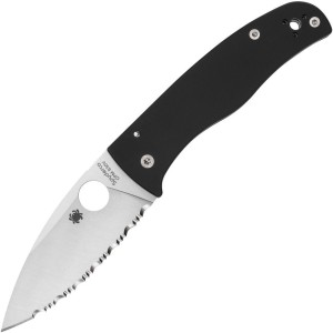 Cuchillo plegable | Navajas Spyderco Bodacious Compress | Black G10 | CPM S30V