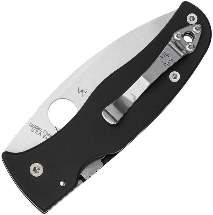 Taschenmesser Spyderco Bodacious Compress | Black G10 | CPM S30V