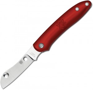 Складной нож Spyderco Roadie красный C189PRD