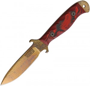 Dawson Knives Raider 4 arizona copper красный