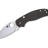 Cuchillo Cuchillo plegable | Navajas Spyderco Sage 6 | CPM-S90V | CF Button Compression Lock | Sprint Run