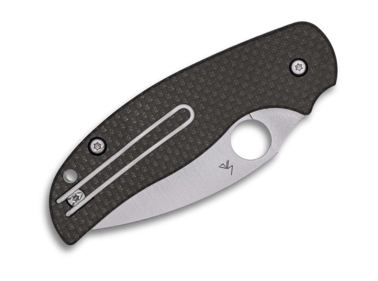 Taschenmesser Spyderco Sage 6 | CPM-S90V | CF Button Compression Lock | Sprint Run