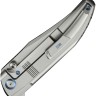 Taschenmesser WE Knife Ezinta M390 | Titanium Gray
