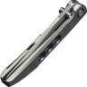 Taschenmesser WE Knife Ezinta M390 | Titanium Gray