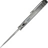 Taschenmesser WE Knife Ezinta M390 | Titanium Gray