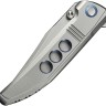 Taschenmesser WE Knife Ezinta M390 | Titanium Gray